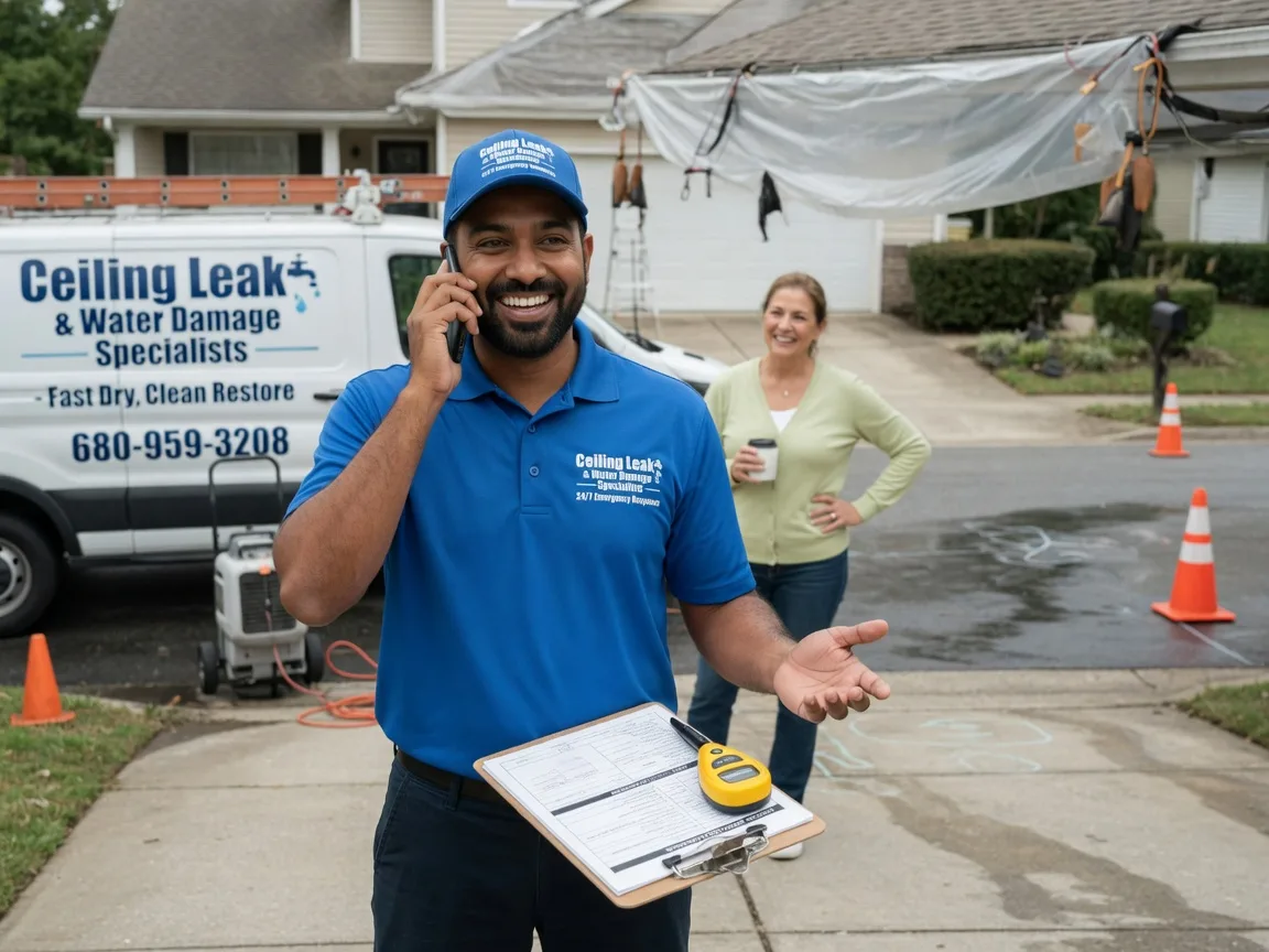 Ceiling Leak Cleanup Napoleon, OH FAQs